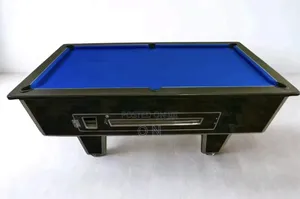 Pool Table Mombasa With Blue Cloth Black Body New Set by Ikon Sports