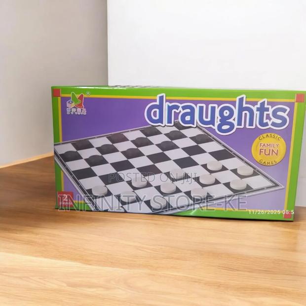 2 Players Draughts - main view