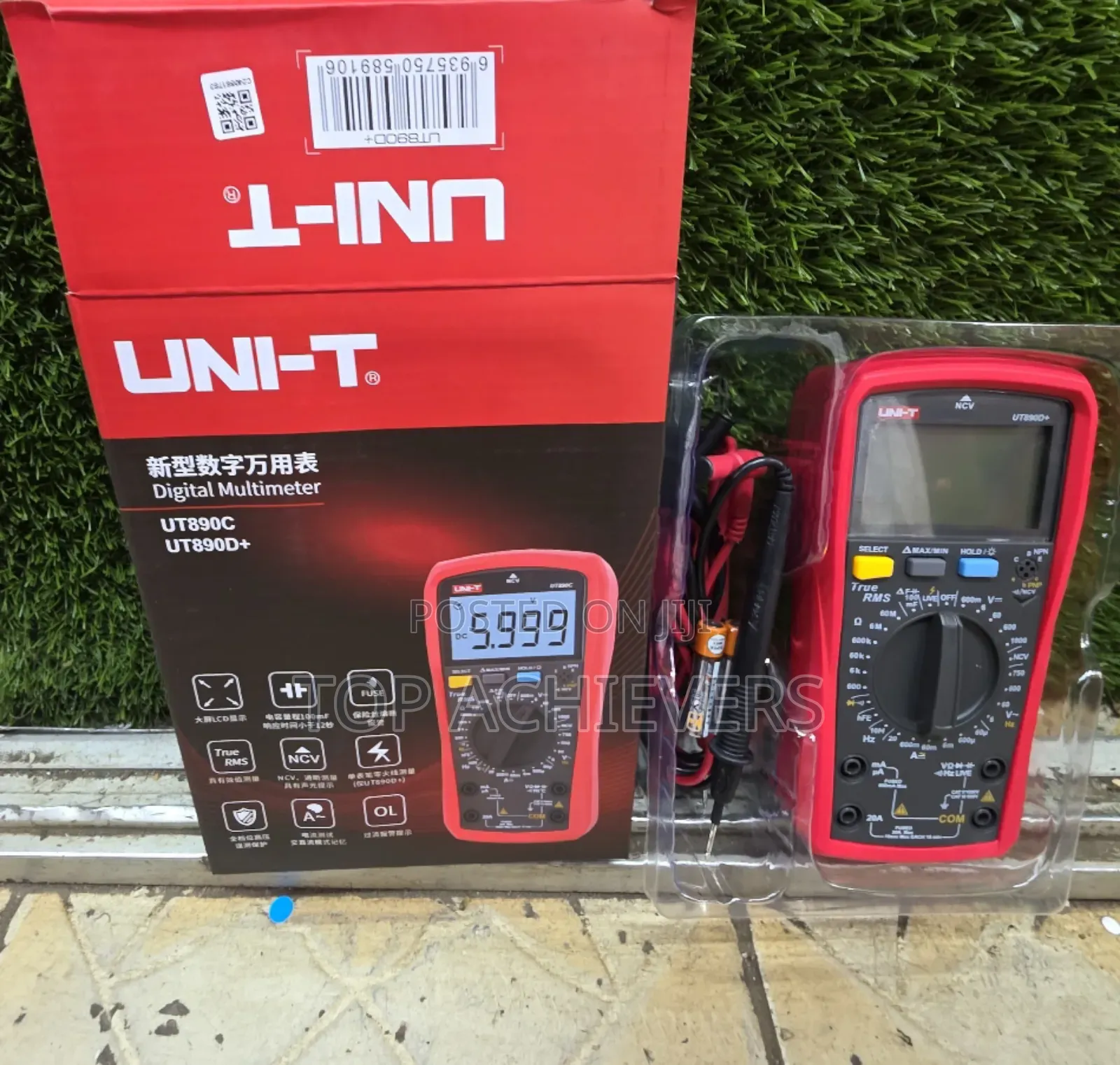 Ac/Dc Digital Multimeter 1000v/Ut890d+