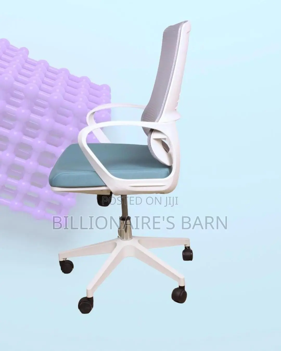 Durable — Chair Ergonomic White Drop | Order Yours Today