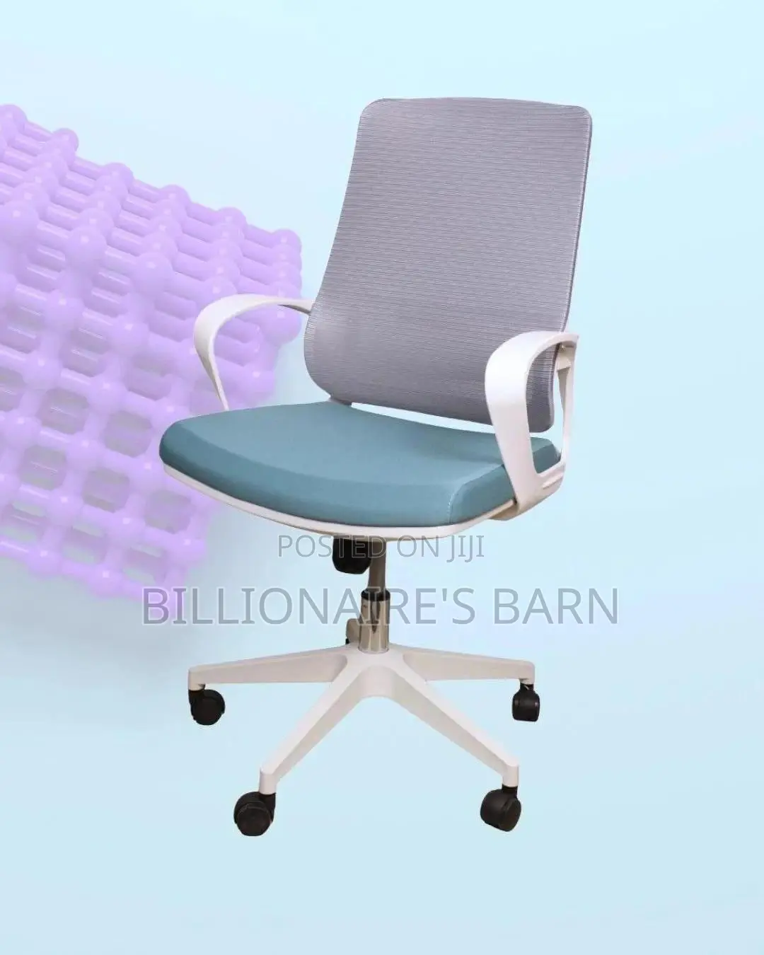 Durable — Chair Ergonomic White Drop | Order Yours Today