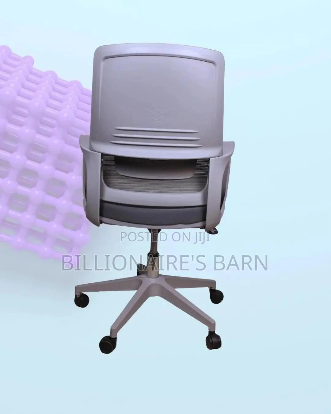 Adjustable Arrival Grey Office Chair Mesh | Comfort Meets Style