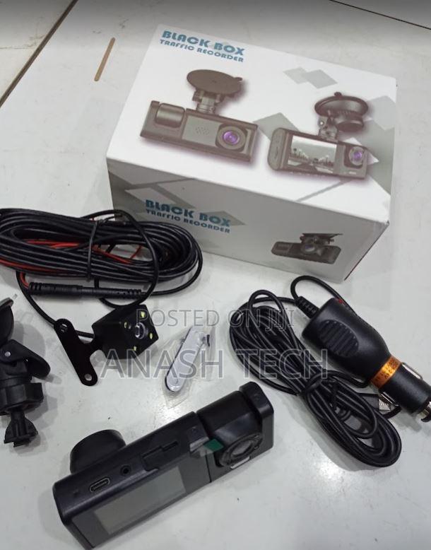 Dual Lens Vehicle Backbox DVR Dash Cam Dual Lens Touch