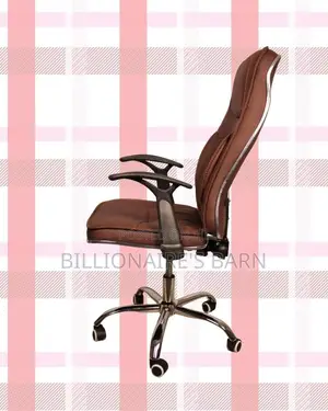 Swivel Leather Chair Compact — Office | Same-day Delivery Available