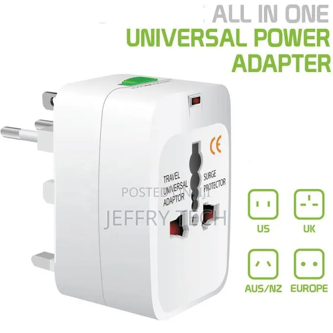 Travel Adapter Universal Travel Adapter Suitable for Us, Eu, and Uk Po