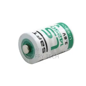 Saft 2 Batteries 3.6v Lithium Li-Soci2 Ls 14250 Battery Size 1/2 Aa