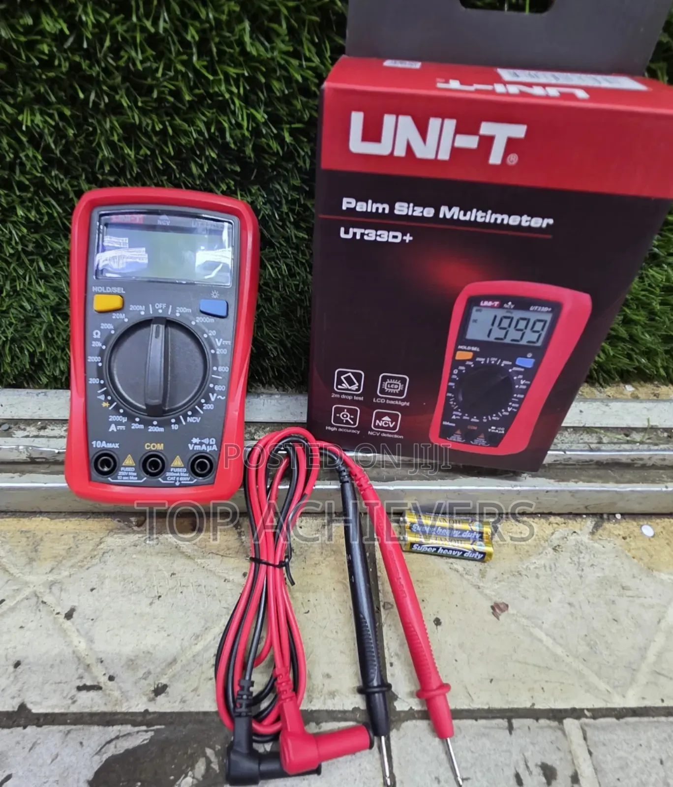 Ac/Dc Digital Multimeter 600v/Uni-t Digital Multimeter Ut33d+