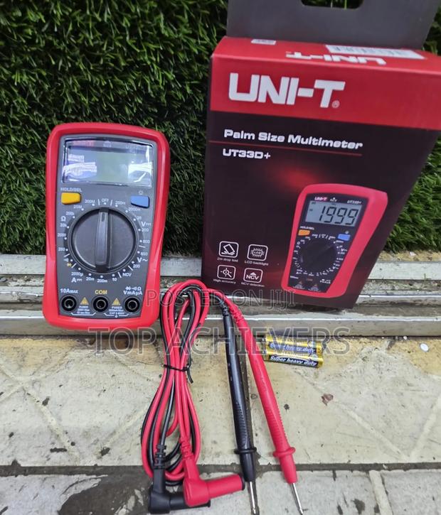 Ac/Dc Digital Multimeter 600v/Uni-t Digital Multimeter Ut33d+ - thumbnail 3