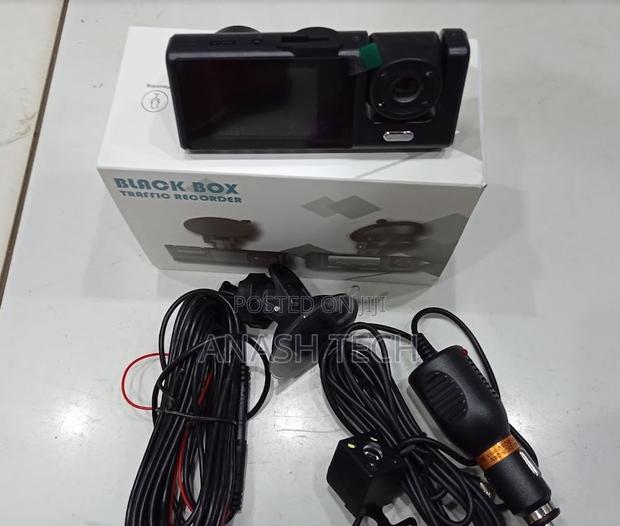 Front, Inside and Rear View 3 in 1 Full Hd Dash Cam Hd 1296p