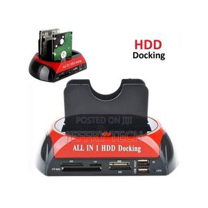 HDD Docking Enclosure Hard Drive 2.5 3.5 Ide Sata Hubs Card Reader Usb - thumbnail 2