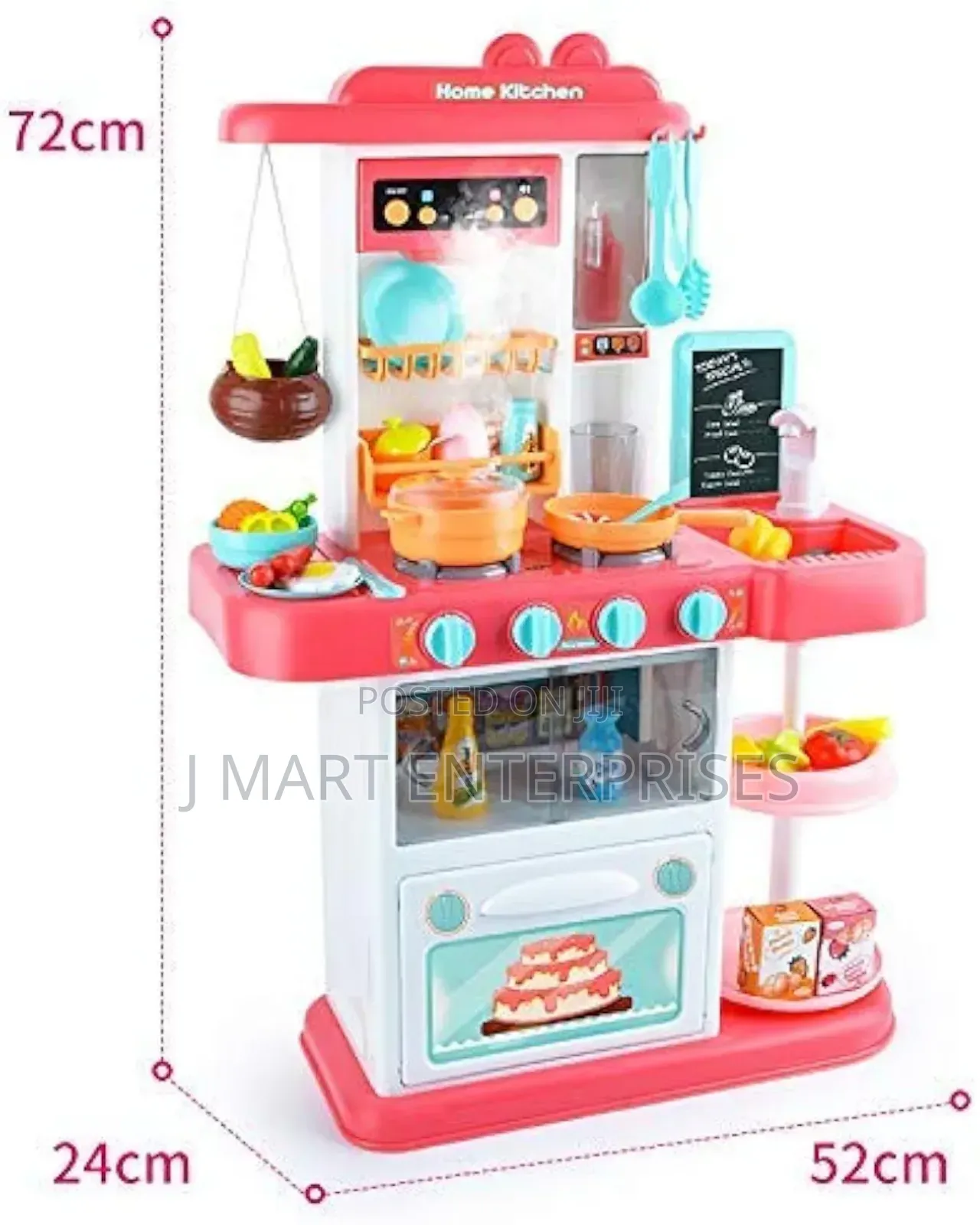 Kitchen Play Set for Girls, Toy Set