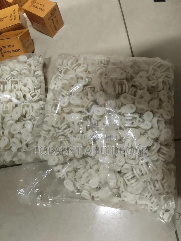 Strong Plastic Curtain Rail Runners - main view