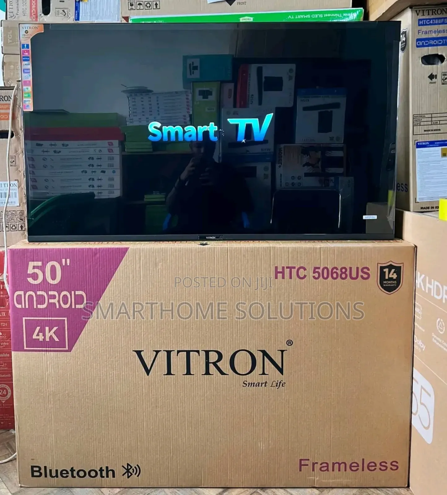 Vitron 50 Inch Smart Android Uhd Tvvitron 50 Inch Smart
