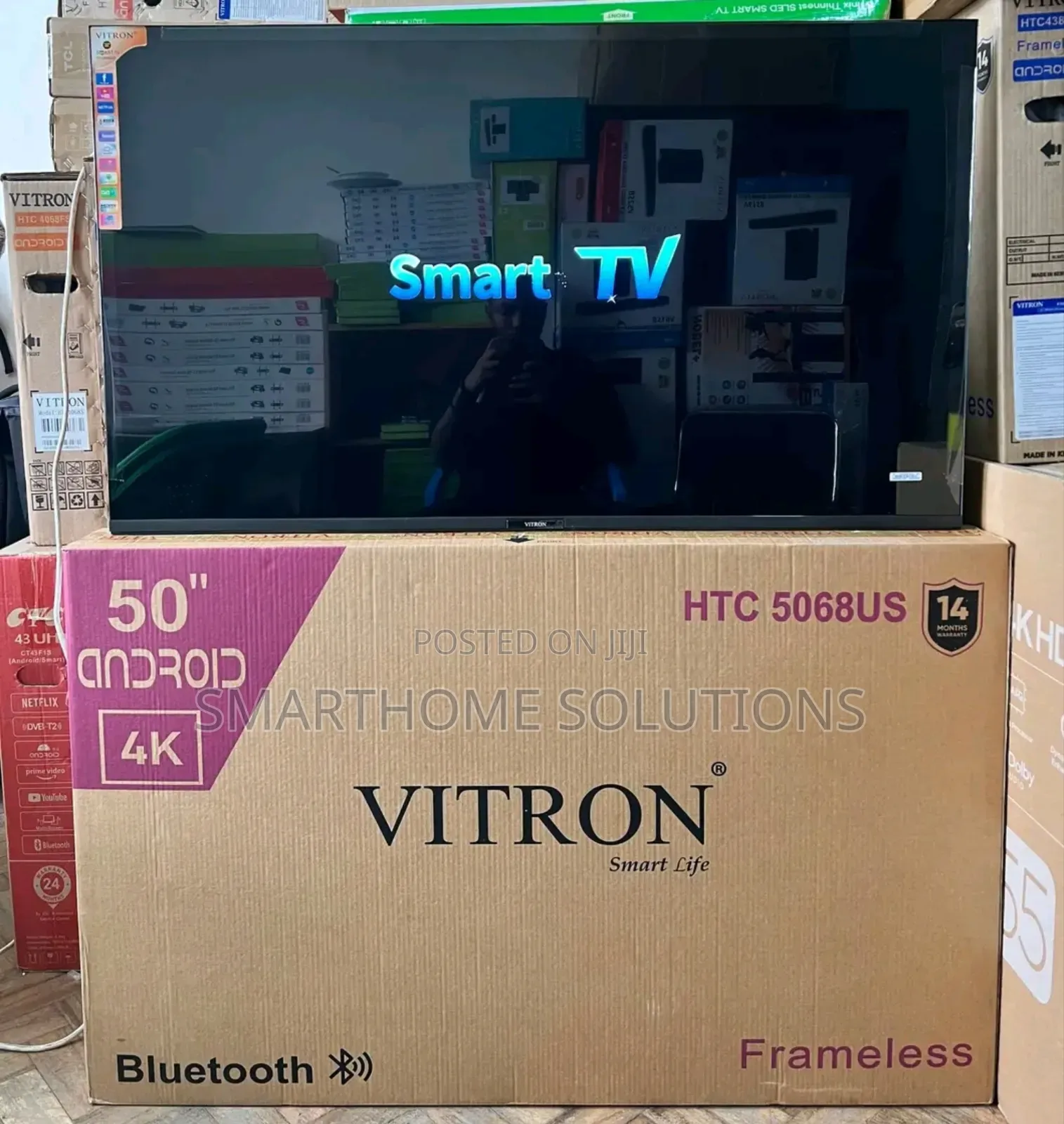 Vitron 50-inch Smart Android Tv