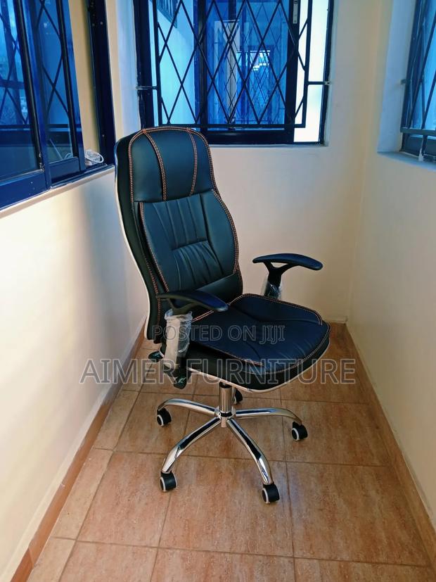 High Back Leather Office Chair