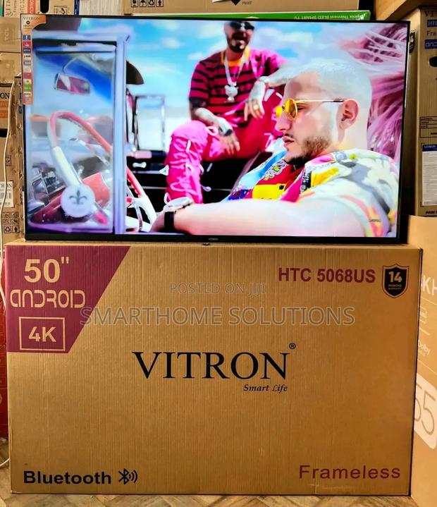 Vitron Htc5068us 50 Inches Smart Android Frameless Tv - main view