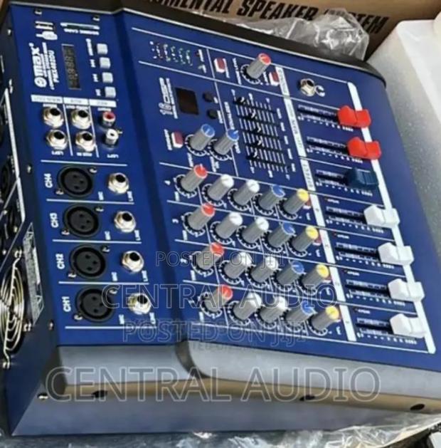 Max 4channel Powered Mixer - thumbnail 2