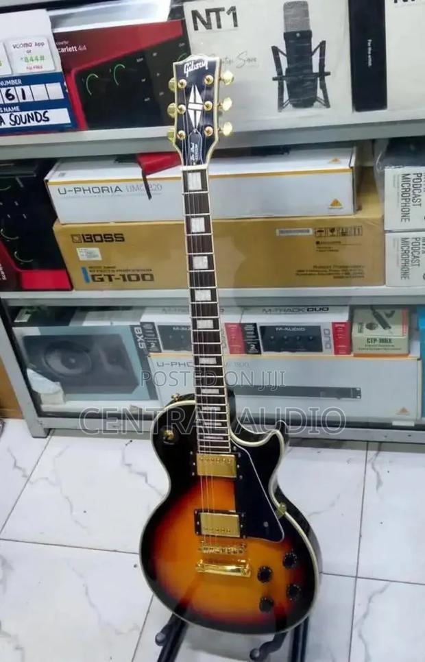 Gibson Les Paul Solo Guitar Black Sunburst - thumbnail 3