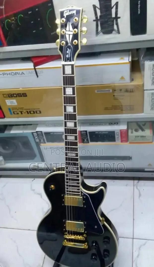 Gibson Les Paul Solo Guitar Black Sunburst - thumbnail 4