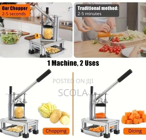 Heavy Duty Potato Chipper (2 Chips Size Option) at 2150