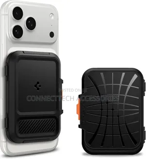 Spigen Magsafe Lock Fit Wallet Card Holder (Magfit) For Magsafe Case