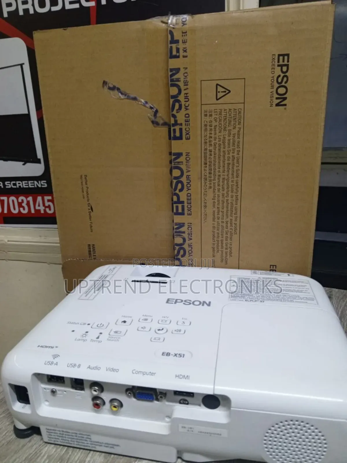 Epson Eb-X51 – Reliable Brightness for Everyday Presentations