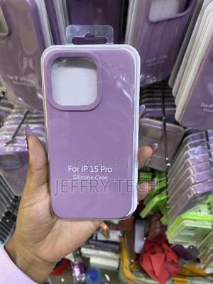 Andate iPhone 15 Pro Max Liquid Silicone Case With Microfiber Lining - main view