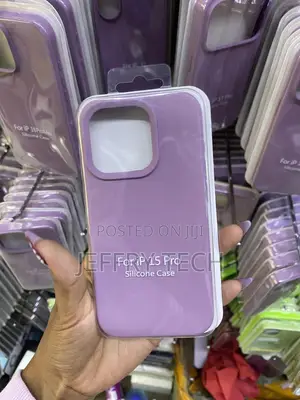 Andate iPhone 15 Pro Max Liquid Silicone Case With Microfiber Lining