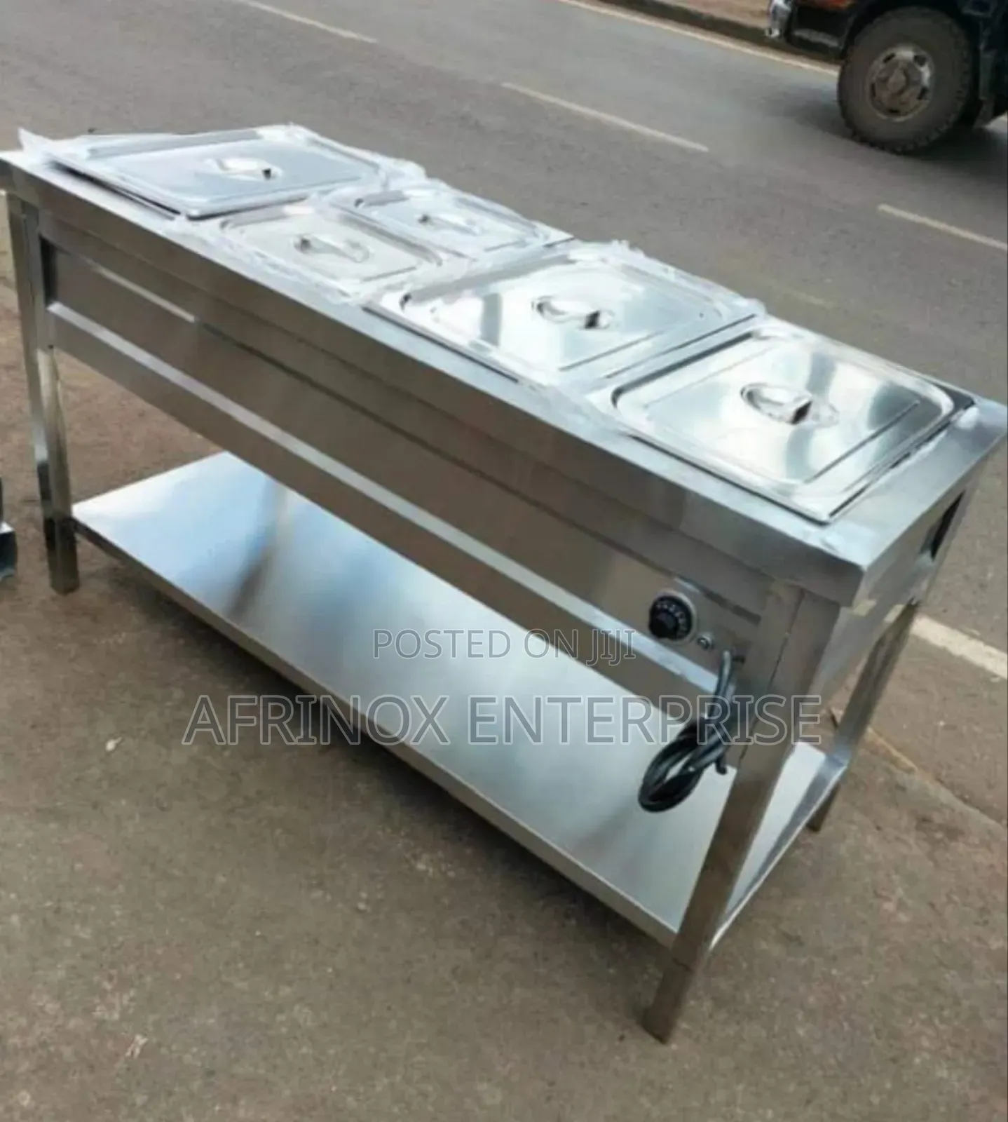 Self Service Food Warmer, 4 Full Inserts