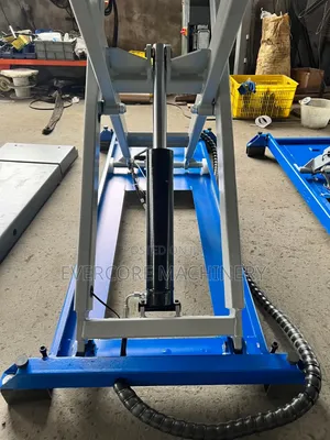 Middle Rise 1.35metre Rise Heavy Duty Car Scissor Lift 4tonne