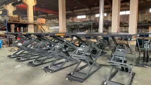Ccommercial Hydroelectric 4tonne Car Scissor Lift 1.9m Rise.