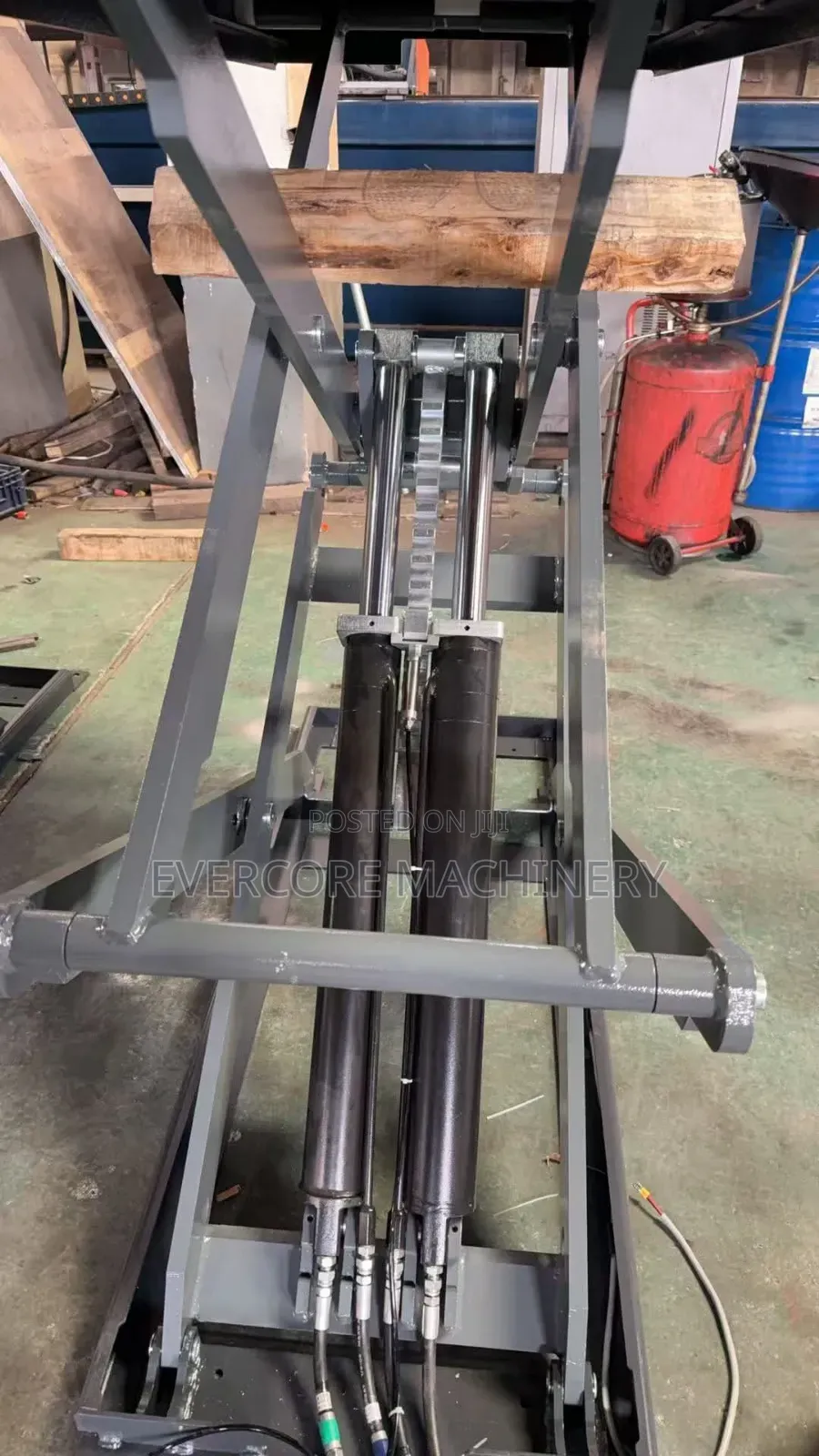 Ccommercial Hydroelectric 4tonne Car Scissor Lift 1.9m Rise.