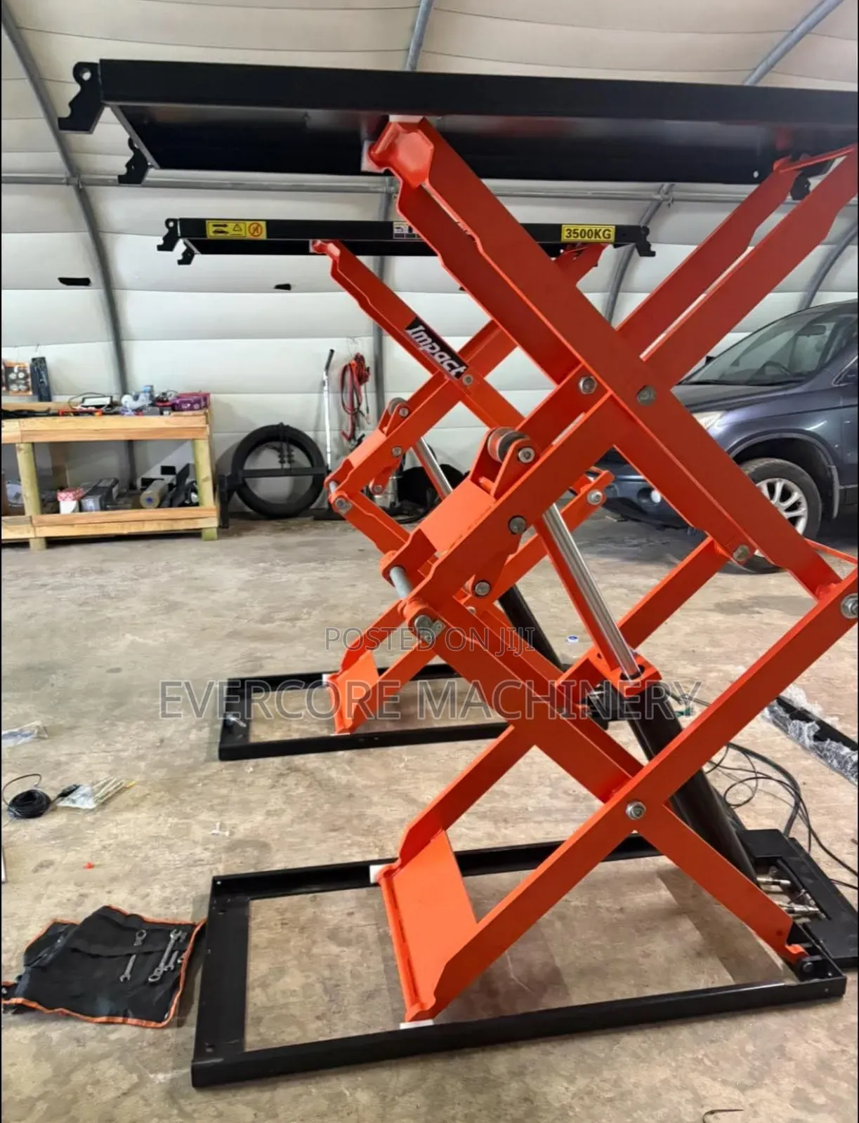 Commecial High Rise Scissor Lift 1.85m Rise.