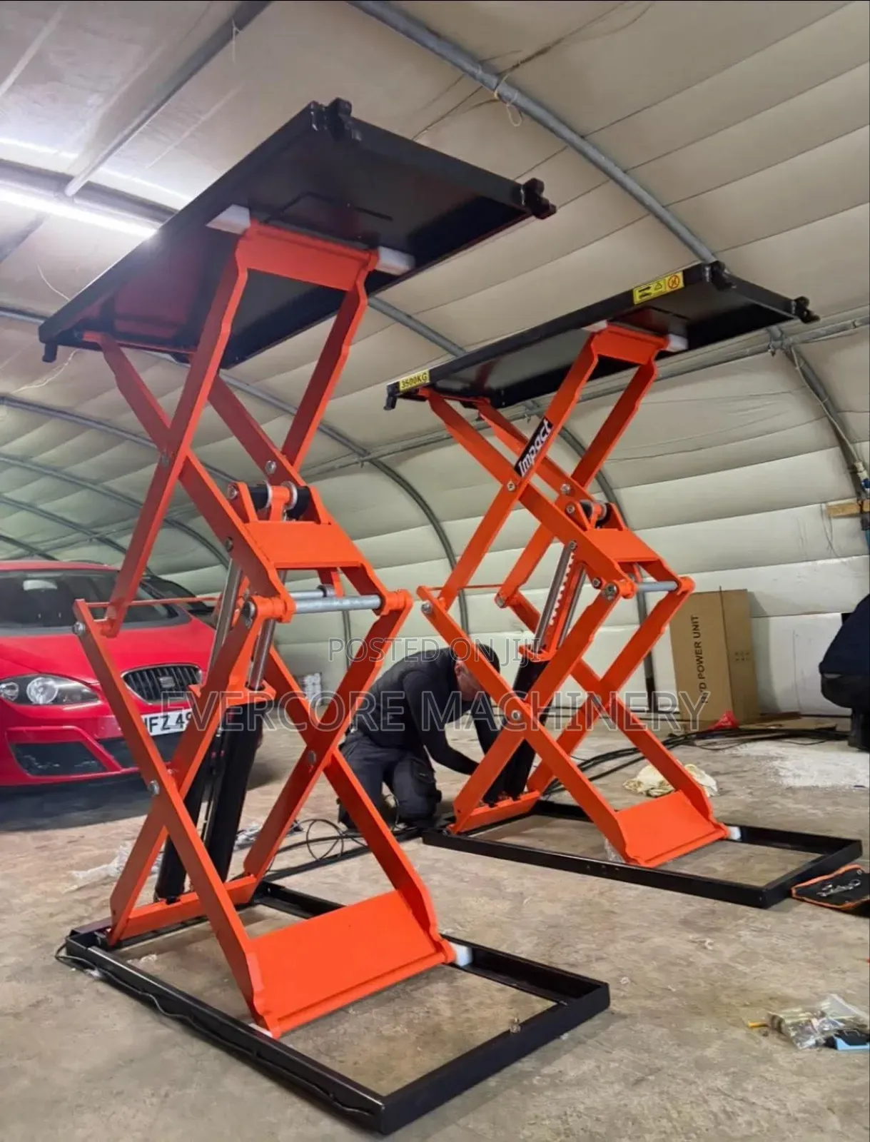 Commecial High Rise Scissor Lift 1.85m Rise.