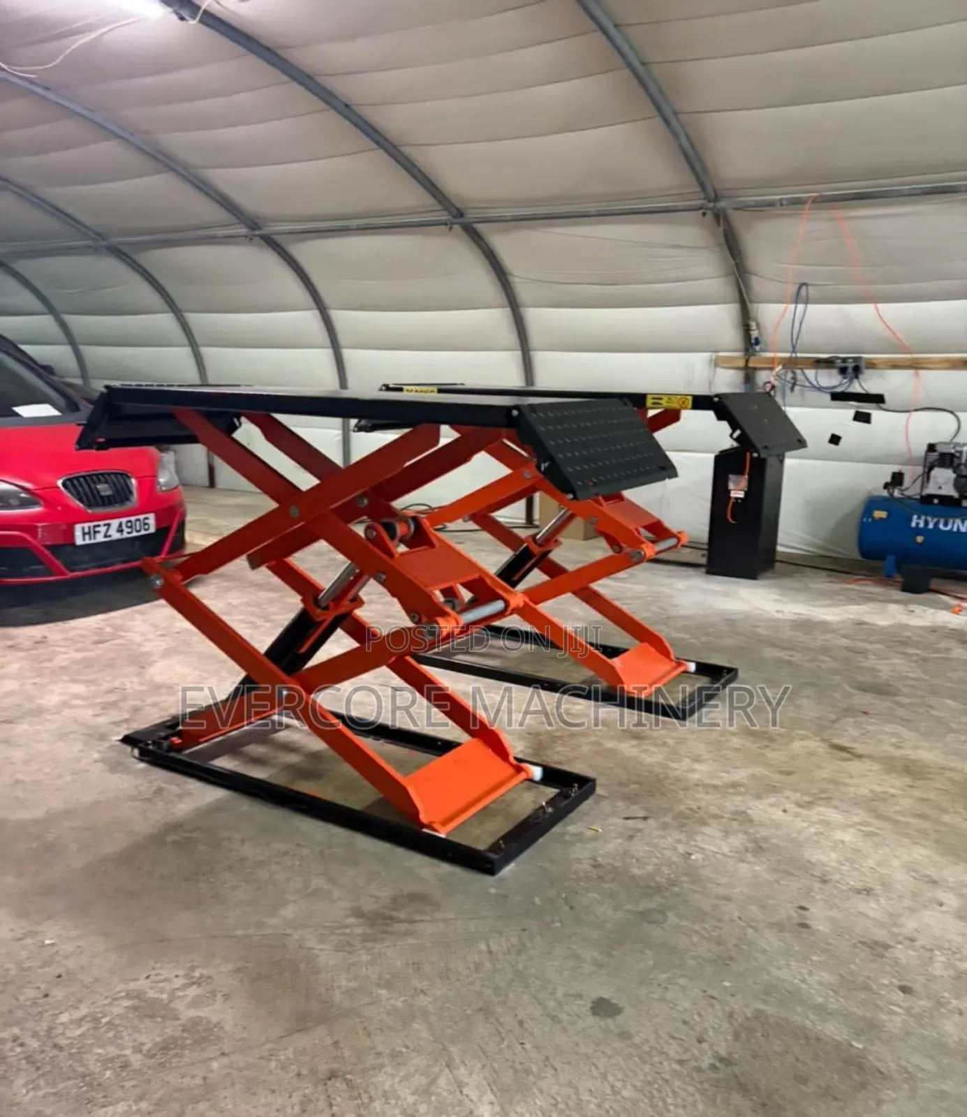 Commecial High Rise Scissor Lift 1.85m Rise.