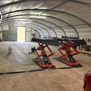 Heavy Duty Car Scissor Lift Machine High Rise 1.9m Lift