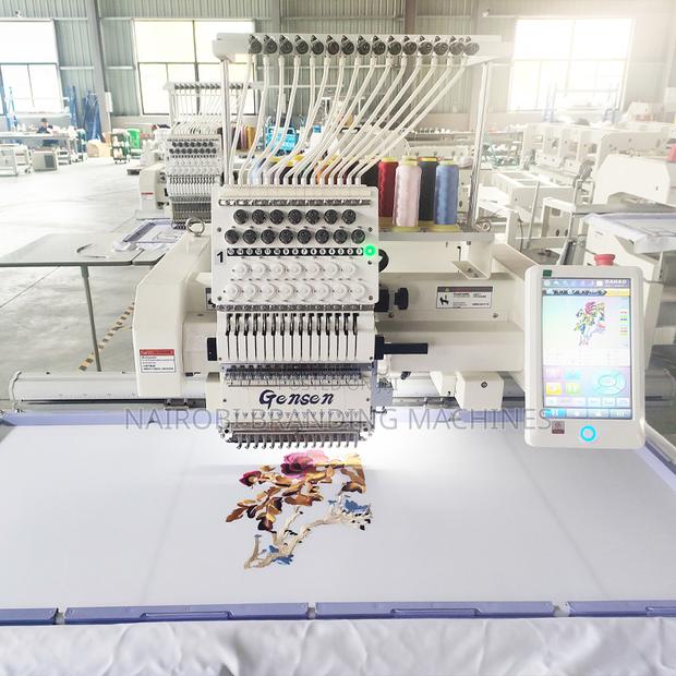 Industrial Home Single Head Embroidery Machine Flat Cap T-Shirt