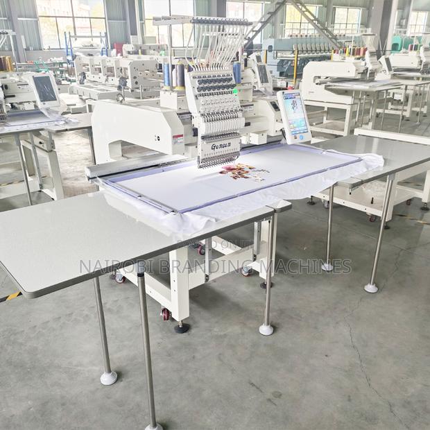 Home Small Automatic Single Head Computerized Embroidery Machine