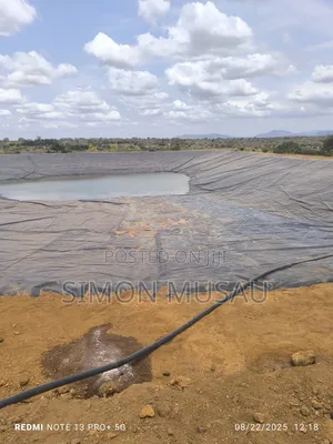 Dam Liner and Drip Irrigation