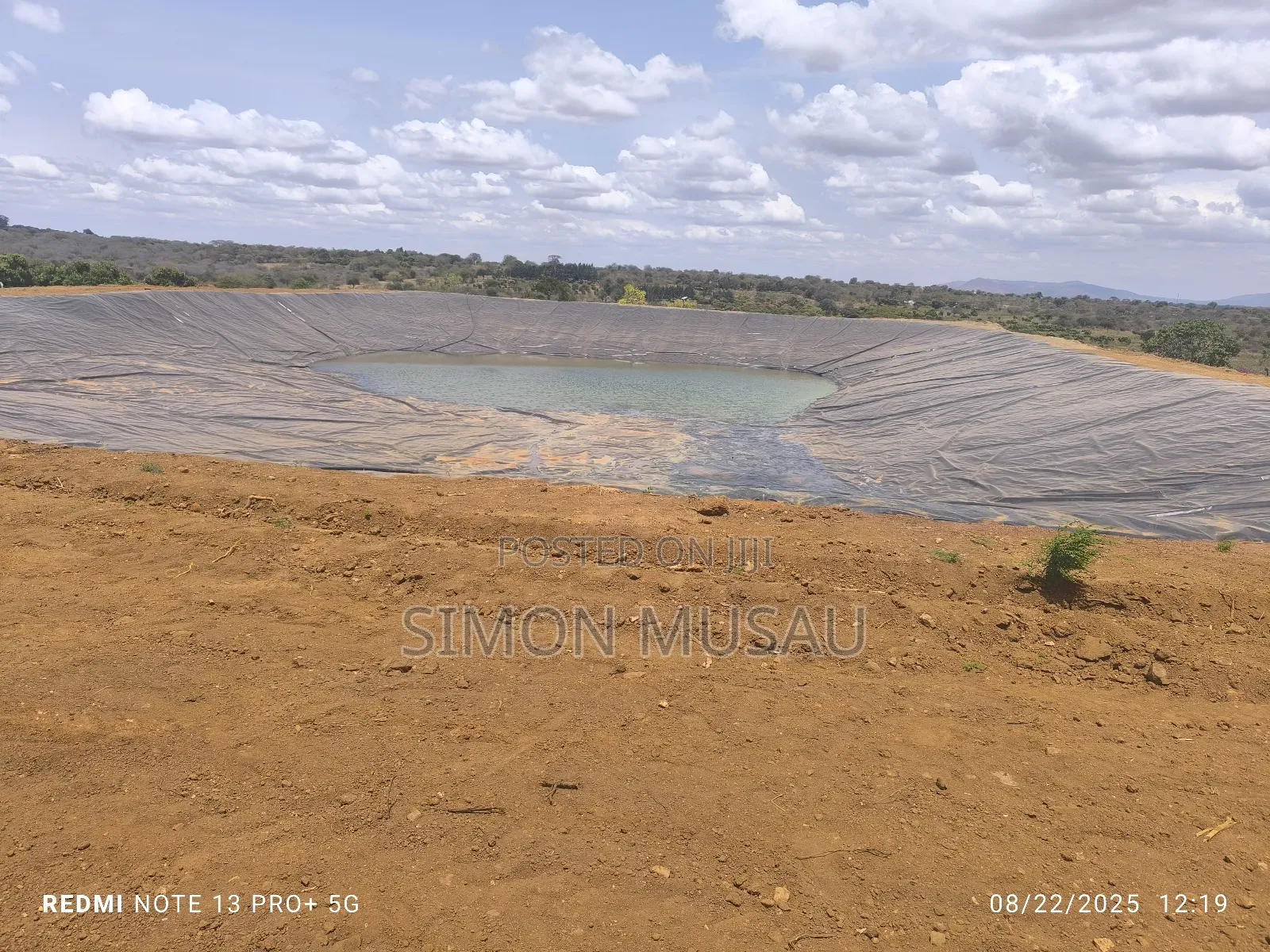 Dam Liner and Drip Irrigation