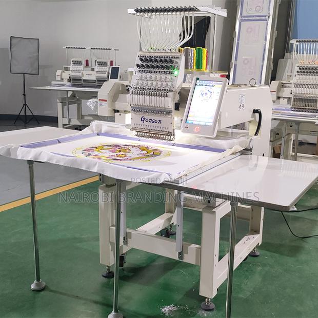 Single Head Computer Embroidery Machine - Computerized Automatic