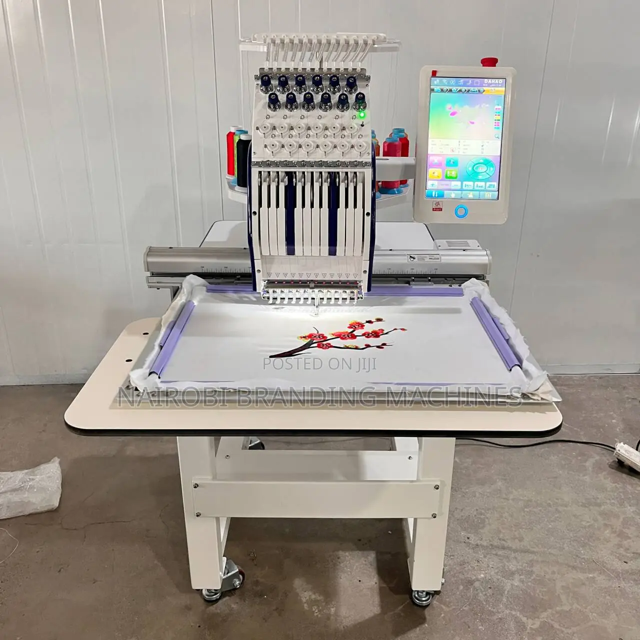 Single Head Embroidery Machinery- Digital Apparel Sewing