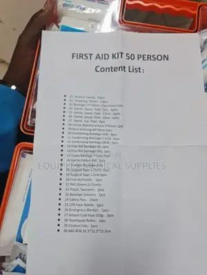 First Aid Kit for 50 Persons