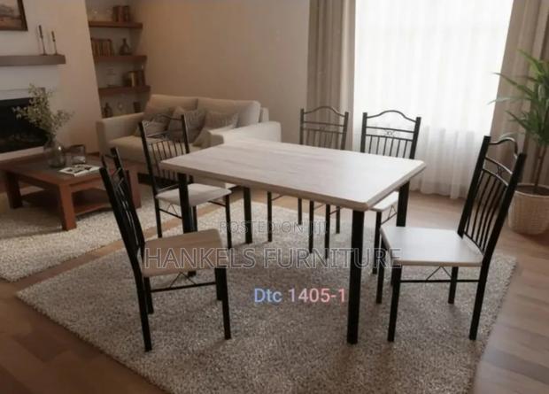 Modern 6-Seater Dining Table – Strong Elegant