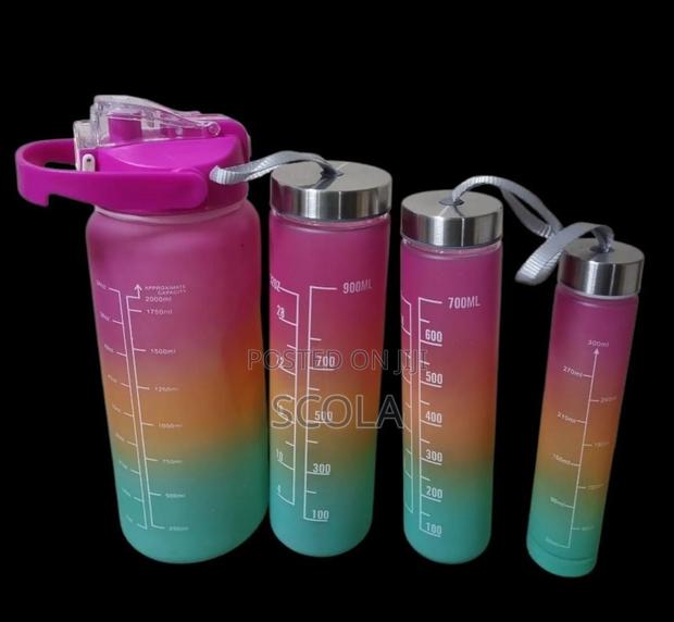 4in1 Motivation Water Bottle Set - thumbnail 2