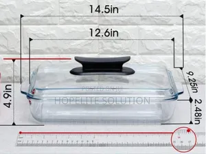 Casserole Baking Tin With Lid