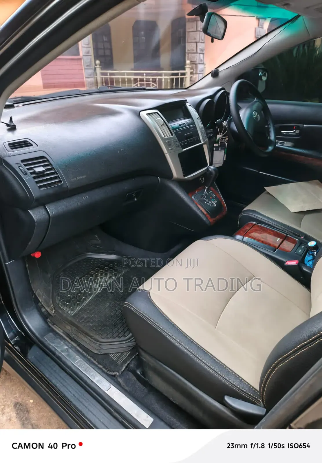 Toyota Harrier 2009 Black