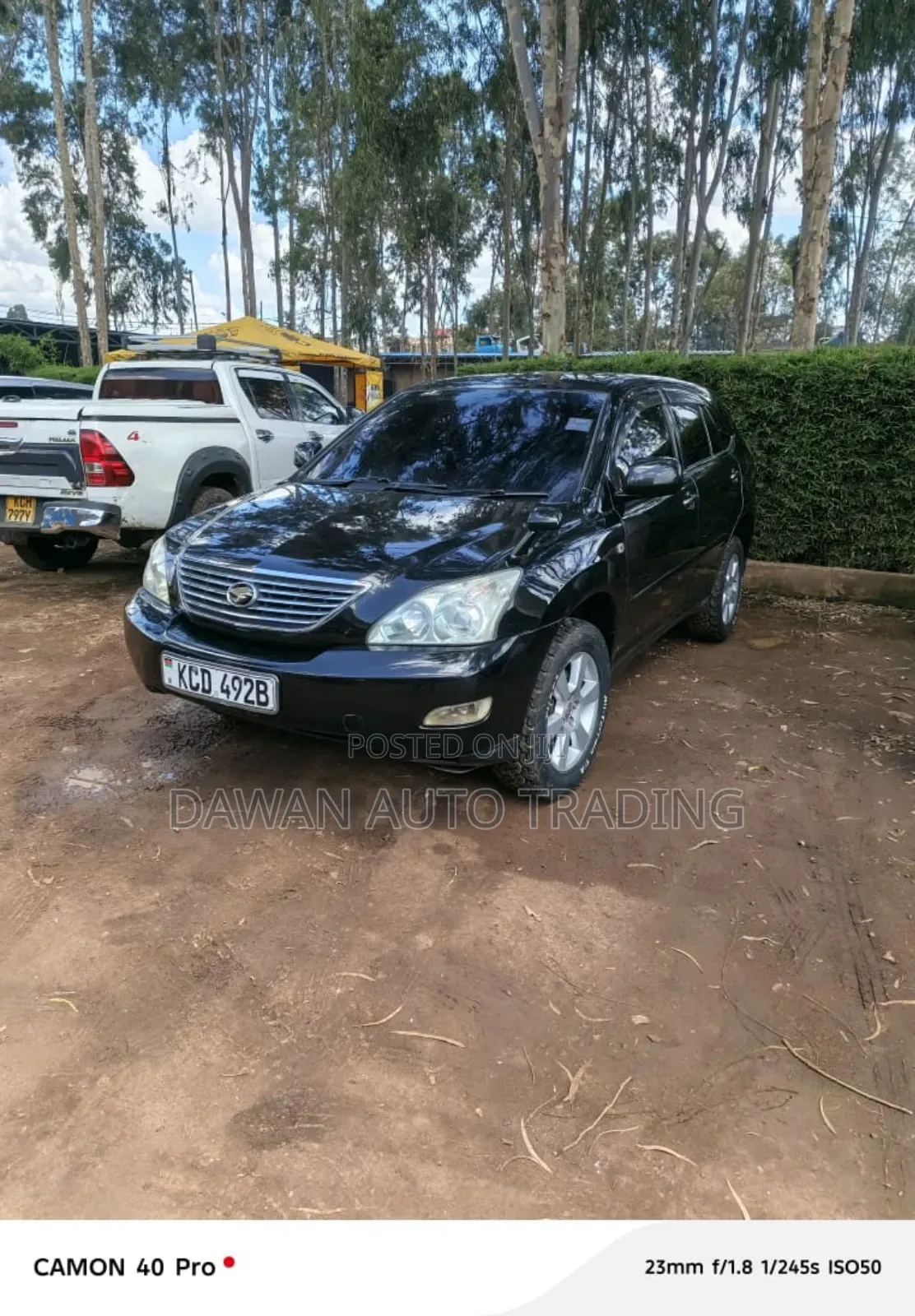 Toyota Harrier 2009 Black