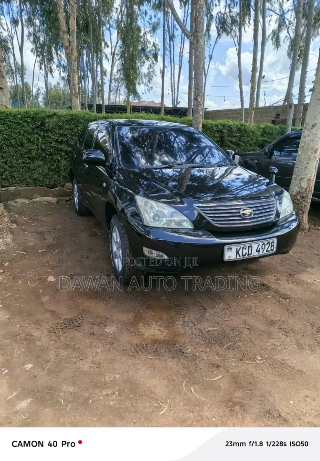 Toyota Harrier 2009 Black