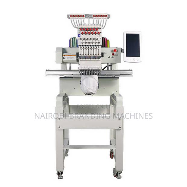 Computer for T Shirt Logo Single Head Computerized Embroidery Machine - main view